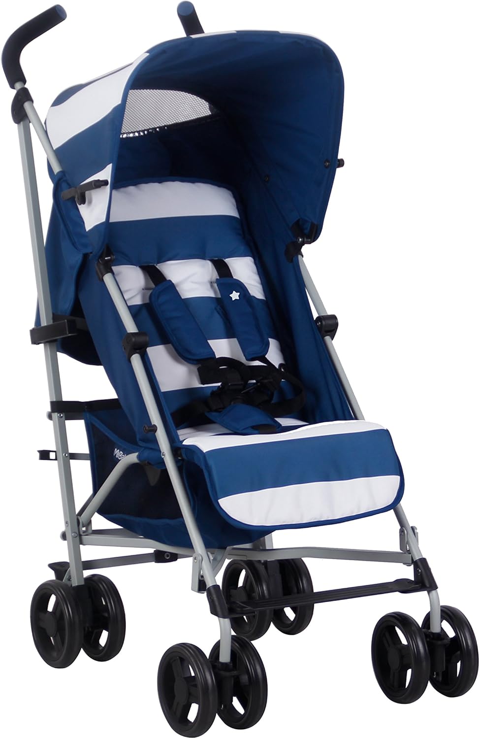 my babiie blue stroller