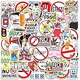 50Pcs Funny Healthcare Stickers for Water Bottle and Laptop - Guarding Health Worker Accessories Party Favors & Decorations, Waterproof Vinyl Decals, Medical, Doctor, Gifts for Women & Men（Health