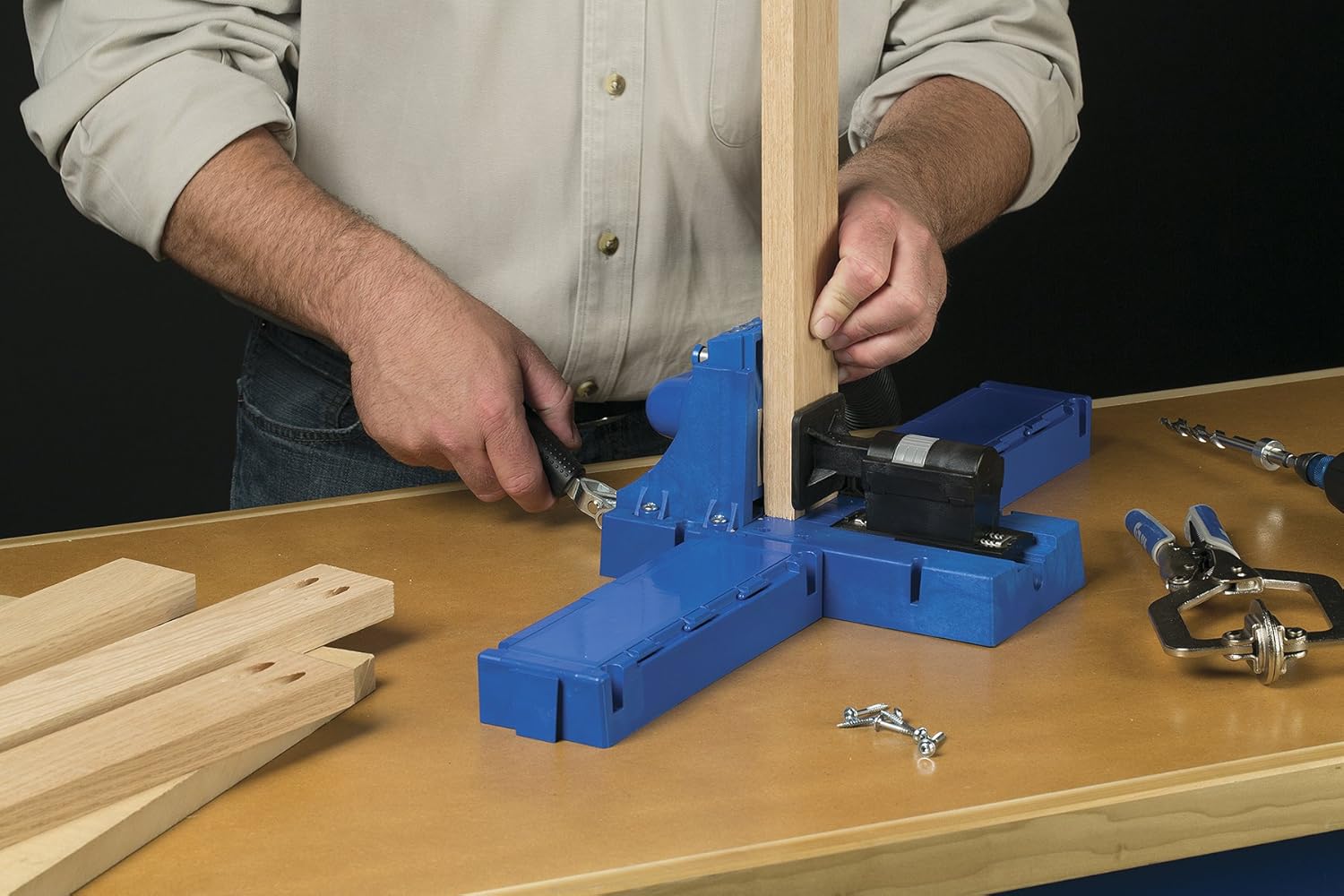 Kreg Jig K5 Master System with Pocket Hole Screw Kit (5Sizes