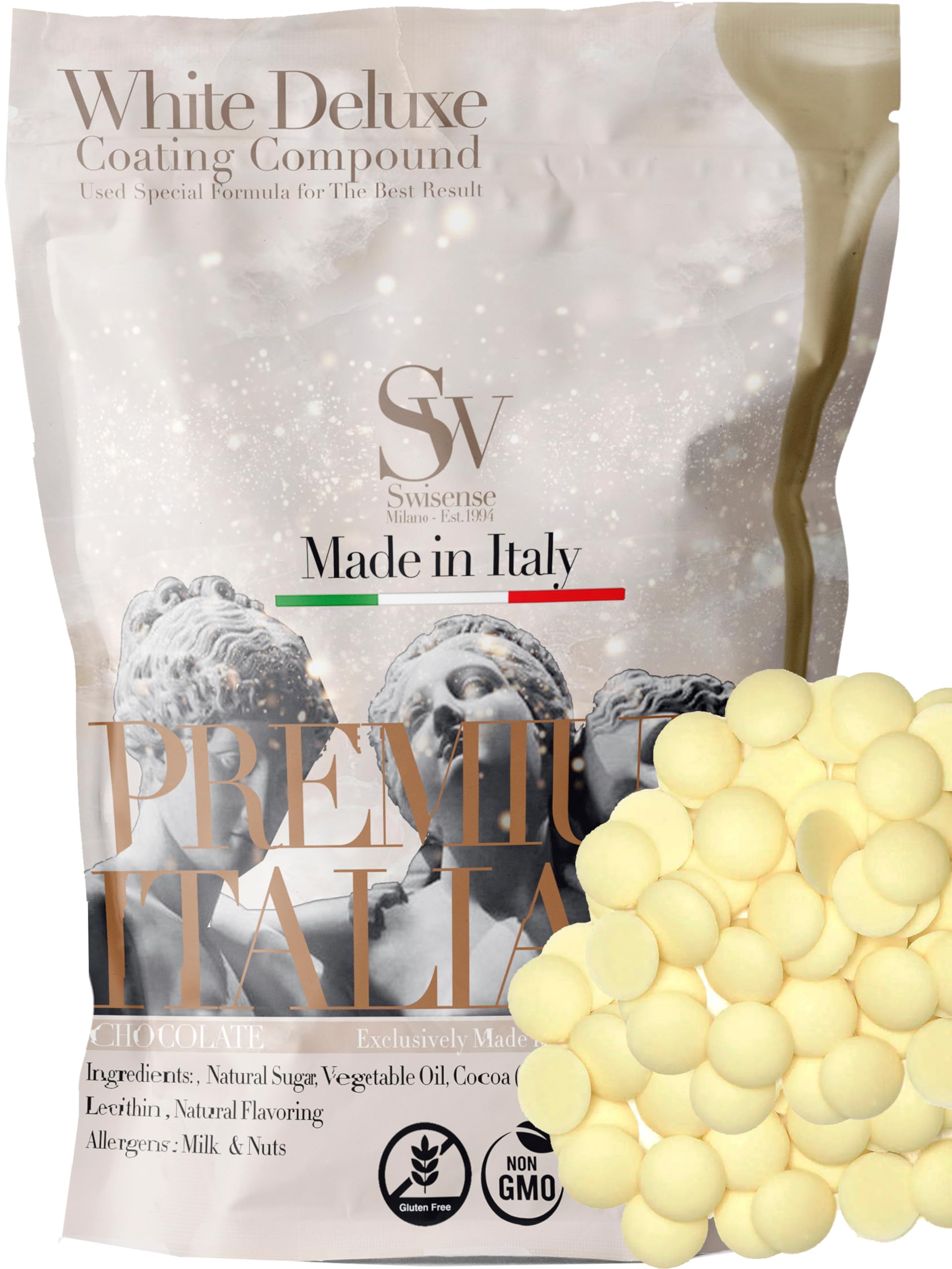 Mua Premium Italian White Melting Chocolate Candy Melts White