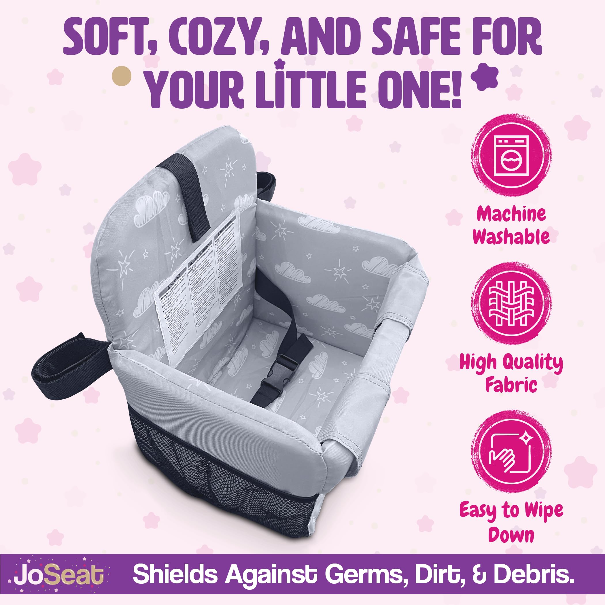 Shopping Cart Cover for Baby, High Chair Cover, Grocery Cart Cover, Cart Seat Cover for Baby, Shopping Cart Seat, Shopping Cart Cover for Baby