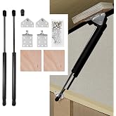 WEST ORGIN RV Bedlift Kit, Compartments 24” – 30” Small, Compatible with RV and Recreational Vehicles with Storage Boxes, BLK