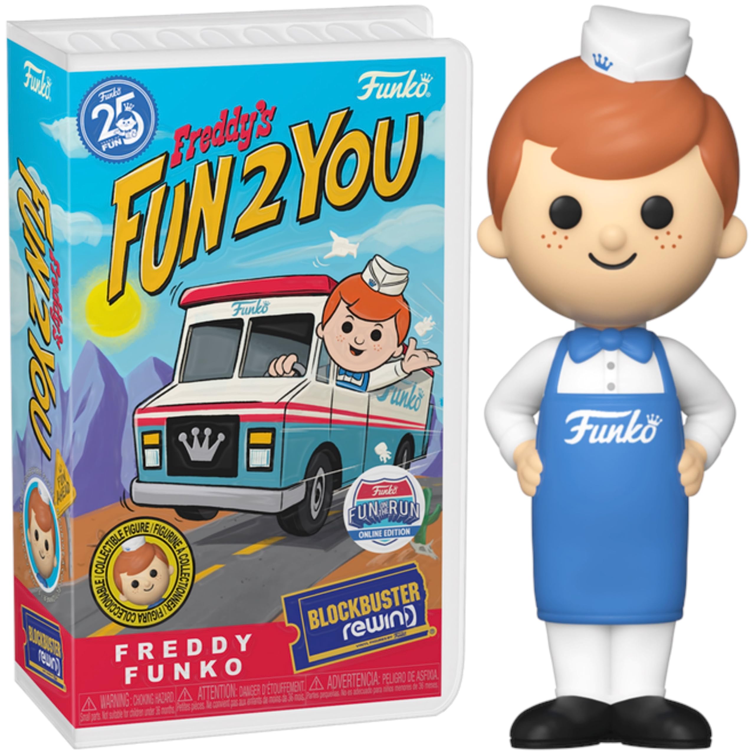 Funko Fun on The Run Blockbuster Rewind - Freddy