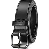 CHAOREN Work Belts for Men, Leather Belt Heavy Duty for Daily Wear | Genuine Leather, Solid Buckle, Casual Wear, Everyday Dress, Gift Box