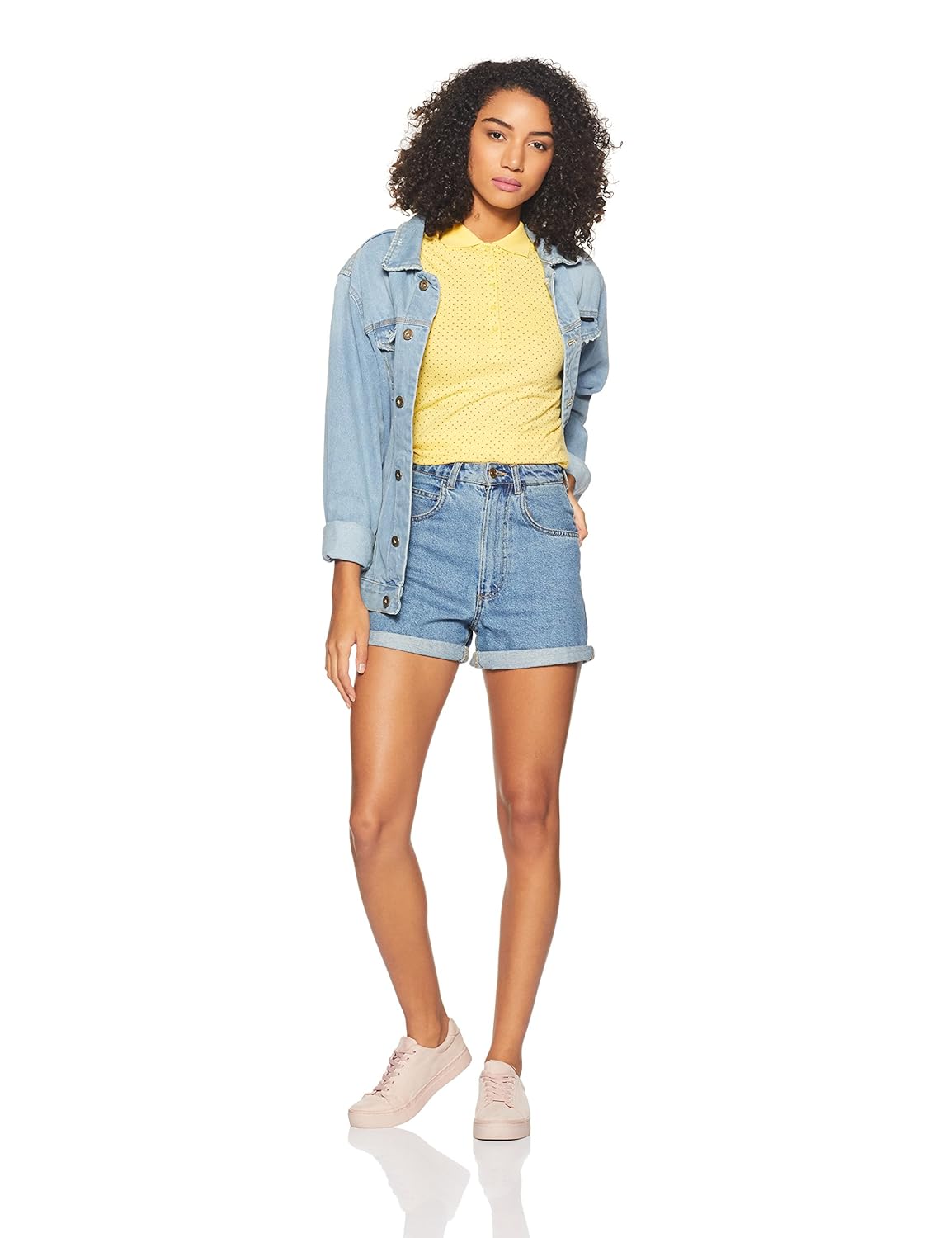 park avenue woman polka dot t-shirt