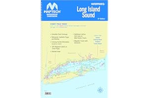 Long Island Sound MAPTECH® Waterproof Chartbook 5th Edition
