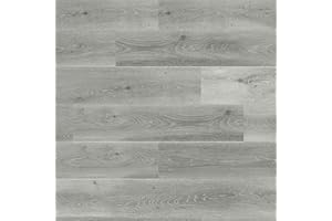 Lucida Surfaces Luxury Vinyl Flooring Tiles | Interlocking Flooring for DIY Installation | 10 Wood-Look Planks | MaxCore Ultra | 24.5 Sq. Feet (10 Planks, Dolomite, 10)