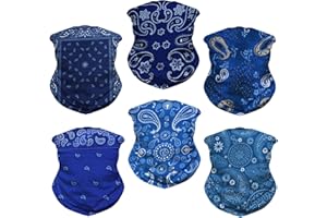 MOBEST Neck Gaiter Mask Face Scarf Bandana Tube Cover Headwear Balaclava Headband Headwrap for Men and Women