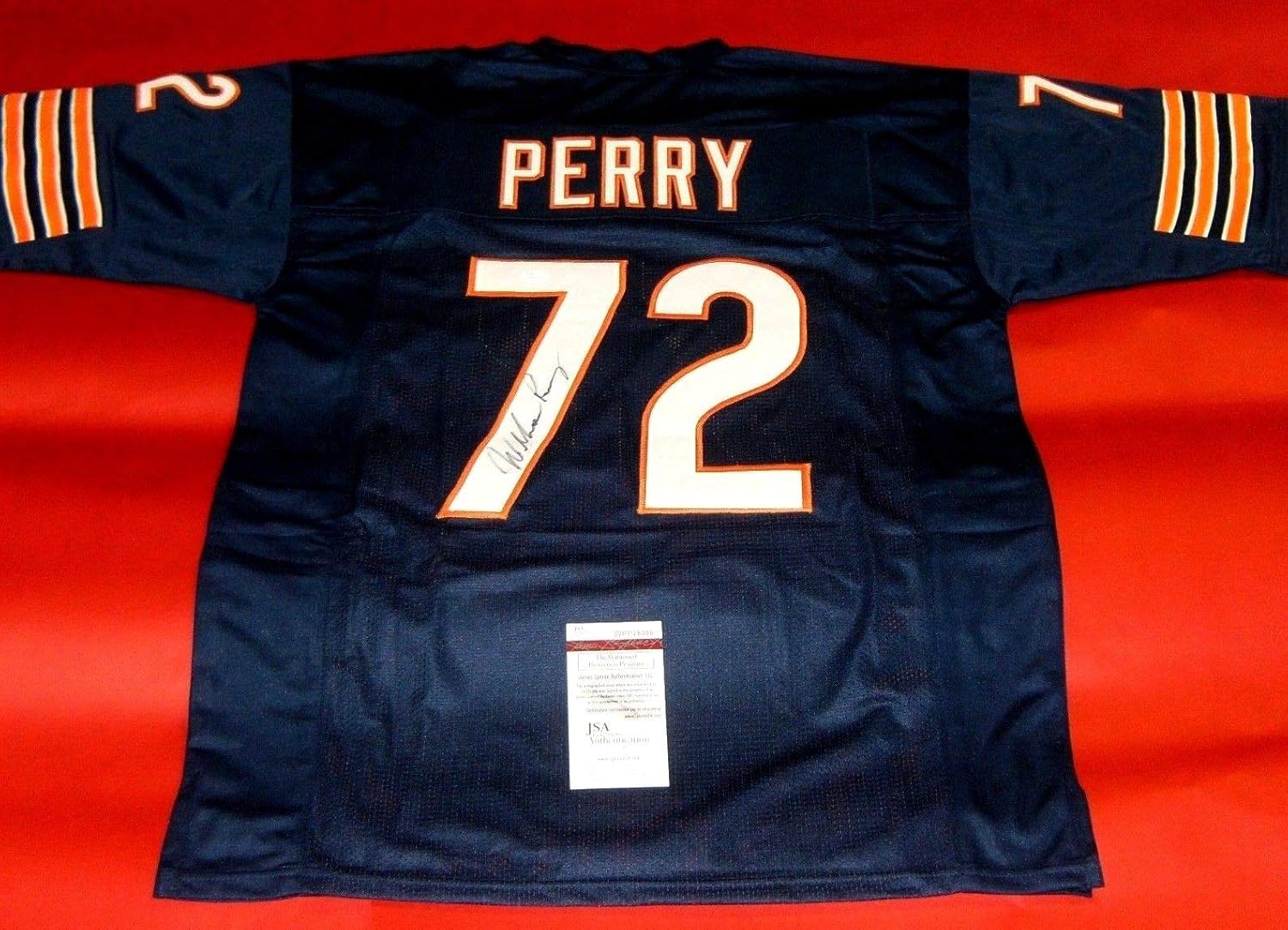 william perry signed jersey