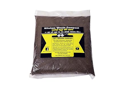 JAAGAR Kitchen Waste Compost 1 Kg for Home Gardening