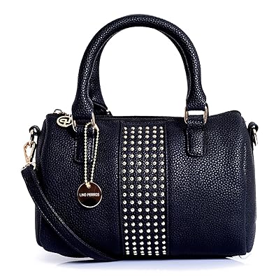 Lino Perros Womens Satchel (Black)