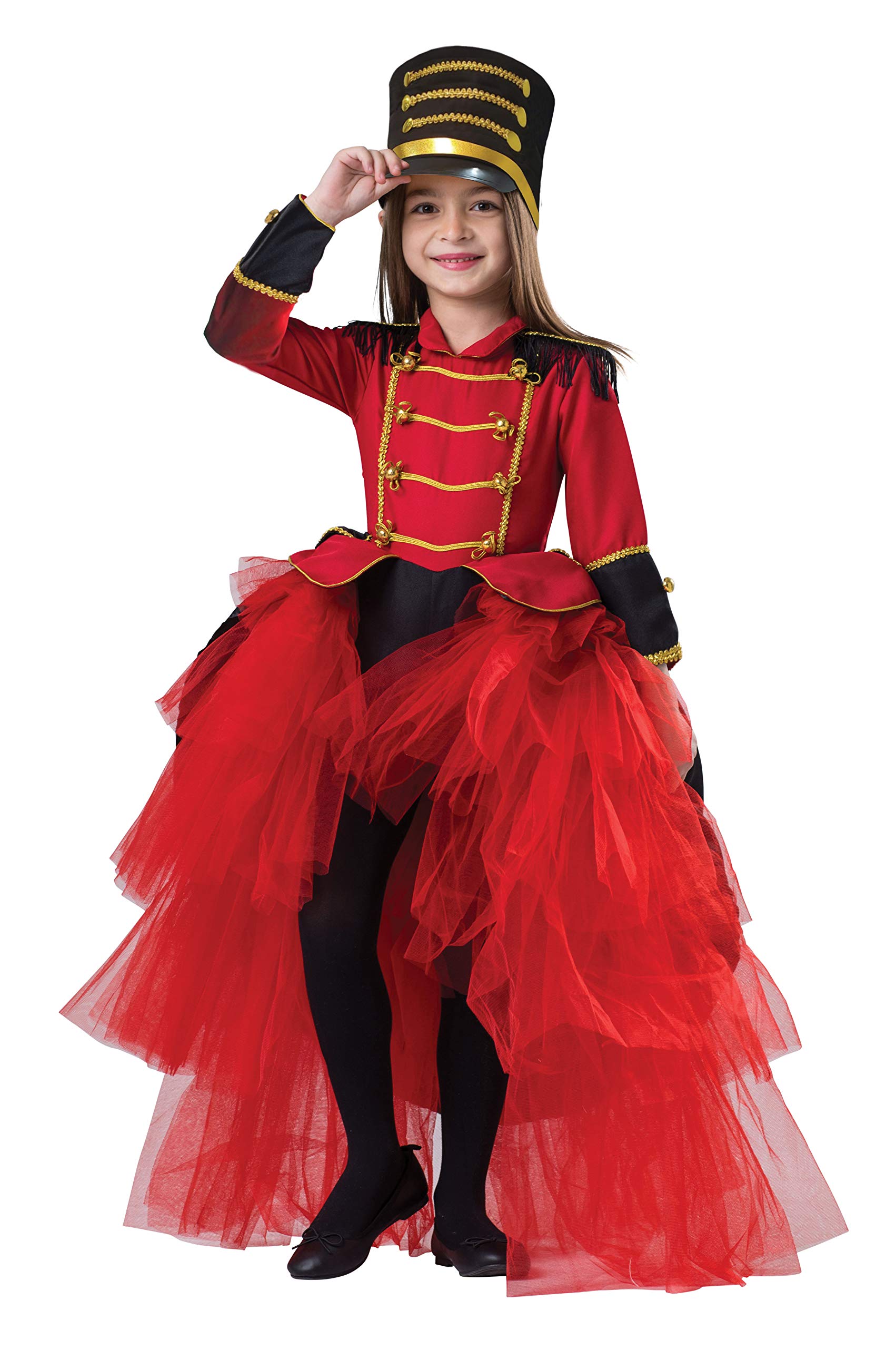 Photo 1 of Dress Up America Band Majorette Costume - Nutcracker Costume for Girls - Toy Soldier Uniform Dress Up for Kids SIZE 12/14