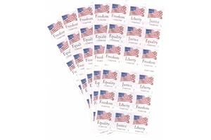 UNITED STATES POSTAL SERVICE USPS Forever Stamps Four Flags 90 Stamps - 5 x ATM Booklets of 18
