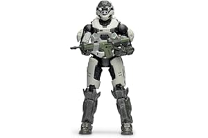 Halo HLW0021 6.5 Collection – Spartan Mk. V (B) Highly Articulated, Poseable with Weapon Accessories-Scaled to Play & Display