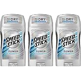 Speed Stick Anti-Perspirant Deodorant, Unscented 3 oz (Pack of 3)