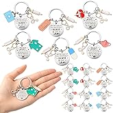 Kenning Christmas Nurse Keychain Gift for Women Practitioner Appreciation Keyring Gift Nurse Week Graduation Party Favor