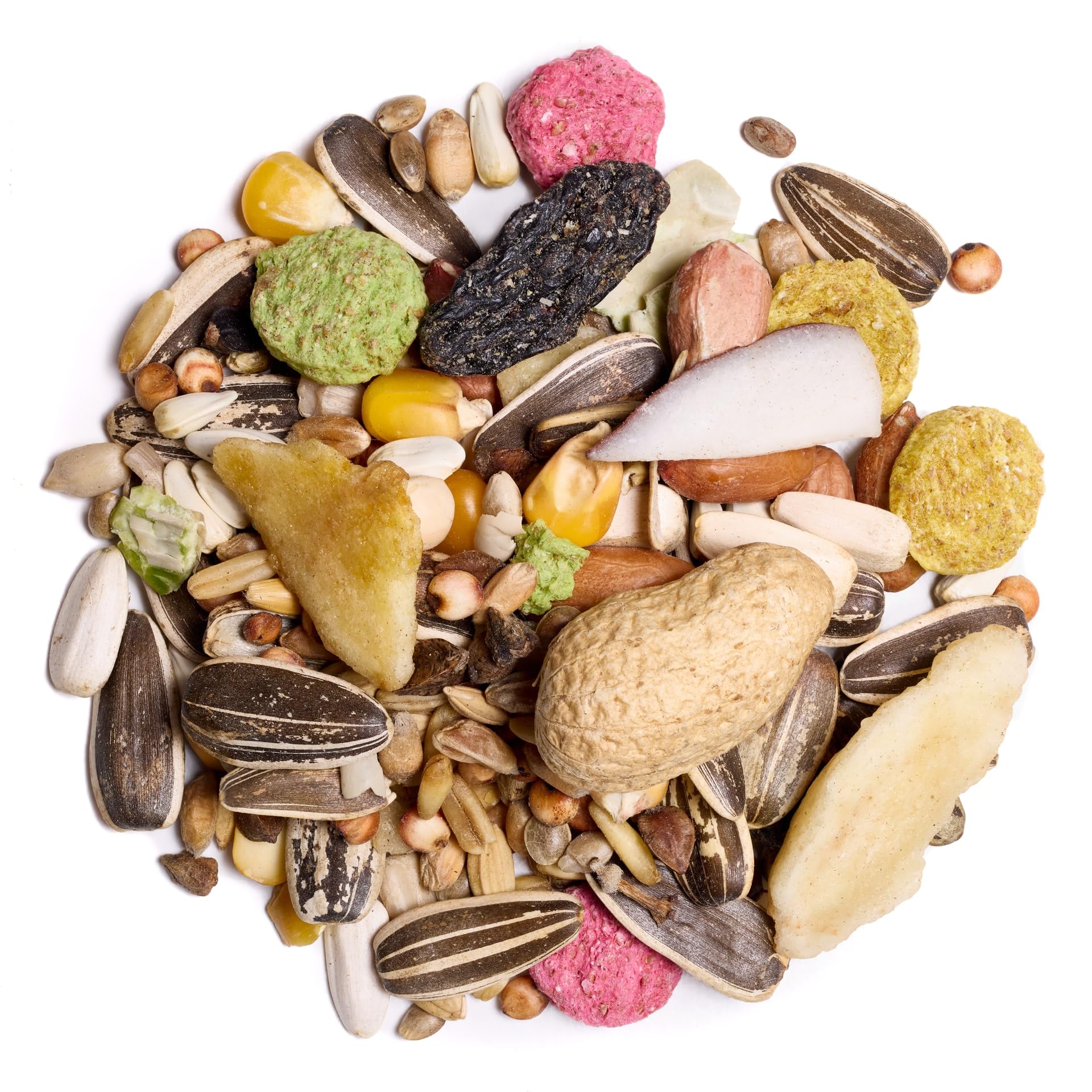 Willsbridge Deluxe Fruity Parrot Food Mix 12.5kg - Premium Parrot Seed Mix - 24 Quality Ingredients - Rich In Vitamins, Fruits and Nuts - Full of Taste, Variety and Nutrition