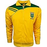 Brazil Soccer Jacket, For Adults and Kids, Brasil Football Jacket