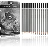 Mr. Pen- Sketch Pencils for Drawing, 14 Pack, Drawing Pencils, Art Pencils, Graphite Pencils, Graphite Pencils for Drawing, A