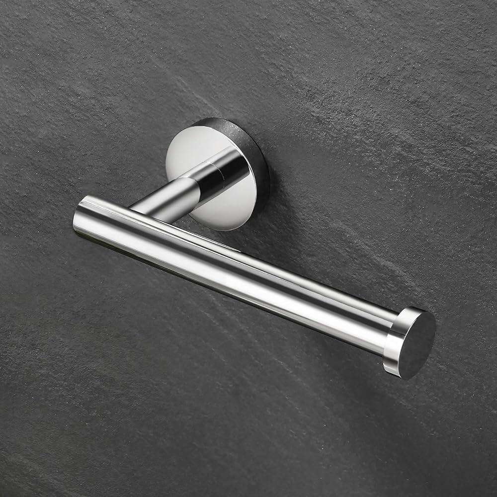 KES Chrome Toilet Roll Holder Wall Mounted SUS304 Stainless Steel A2175S12