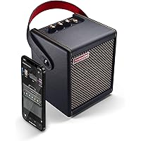 Positive Grid Spark MINI 10W Portable Smart Guitar Amp & Bluetooth Speaker with App for Playing Guitar at Home or Travel (Bla
