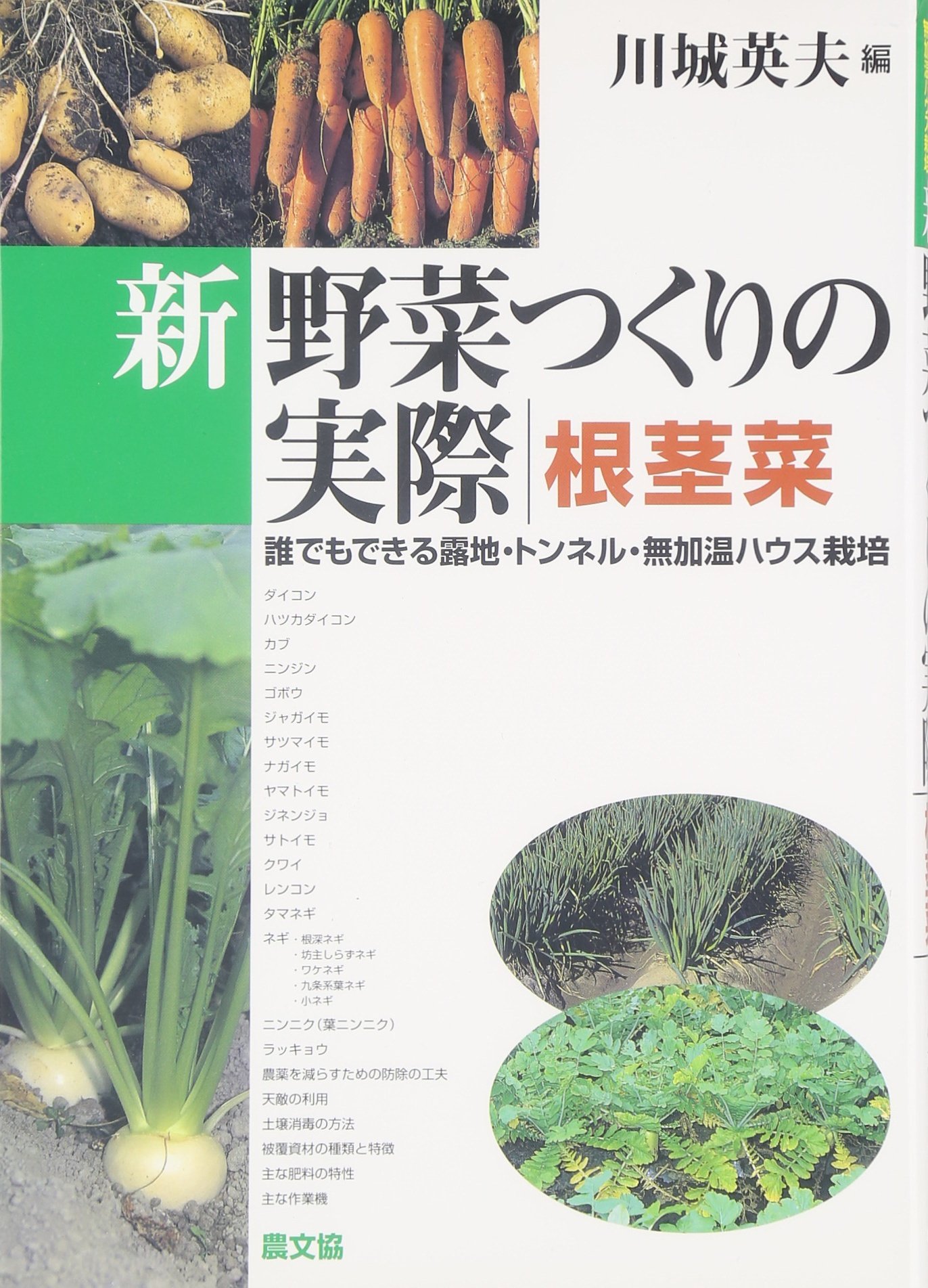新 野菜つくりの実際 根茎菜 誰でもできる露地 トンネル 無加温ハウス栽培 Amazon Com Books