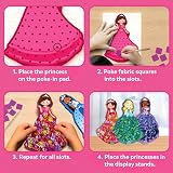 Skillmatics Poke-In Art Magical Princesses Mess-Free Craft Kit view 4