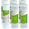 APEC Water Systems FILTER-SET-ESX2 2 Sets of High Capacity Replacement Pre-Filter Sets For Essence Series Reverse Osmosis Water Filter System Stage 1-3