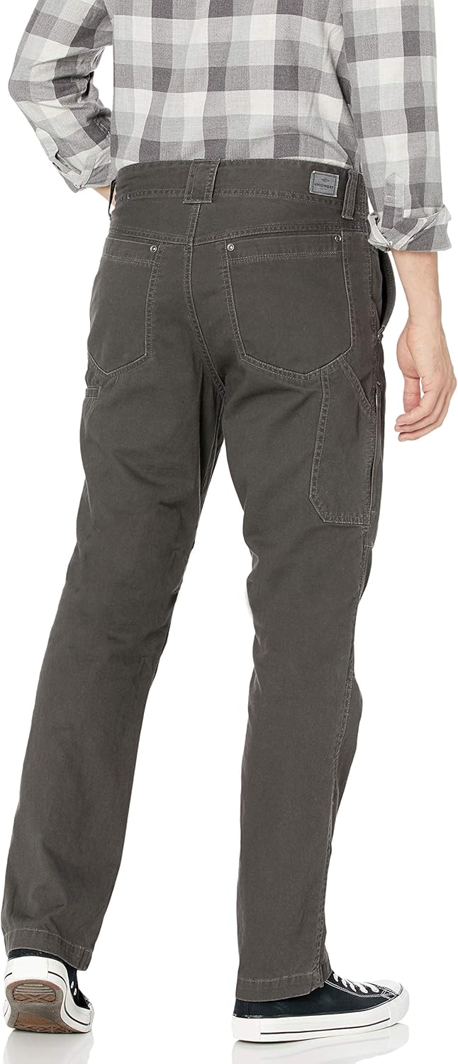 UNIONBAY Men's Luca Vintage Twill Utilty 5 Pocket Straight Fit Pant: Clothing