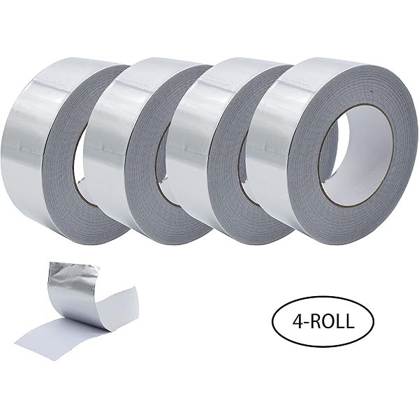 Metal Repair Best for HVAC 2inch x 54.7yard Adhesive Sealing Silver