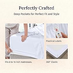 California Design Den Queen Sheet Set - Luxury 600