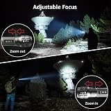 Lighting EVER LE1000 LED Torch Battery Powered Adjustable Focus IP44 Water view 3