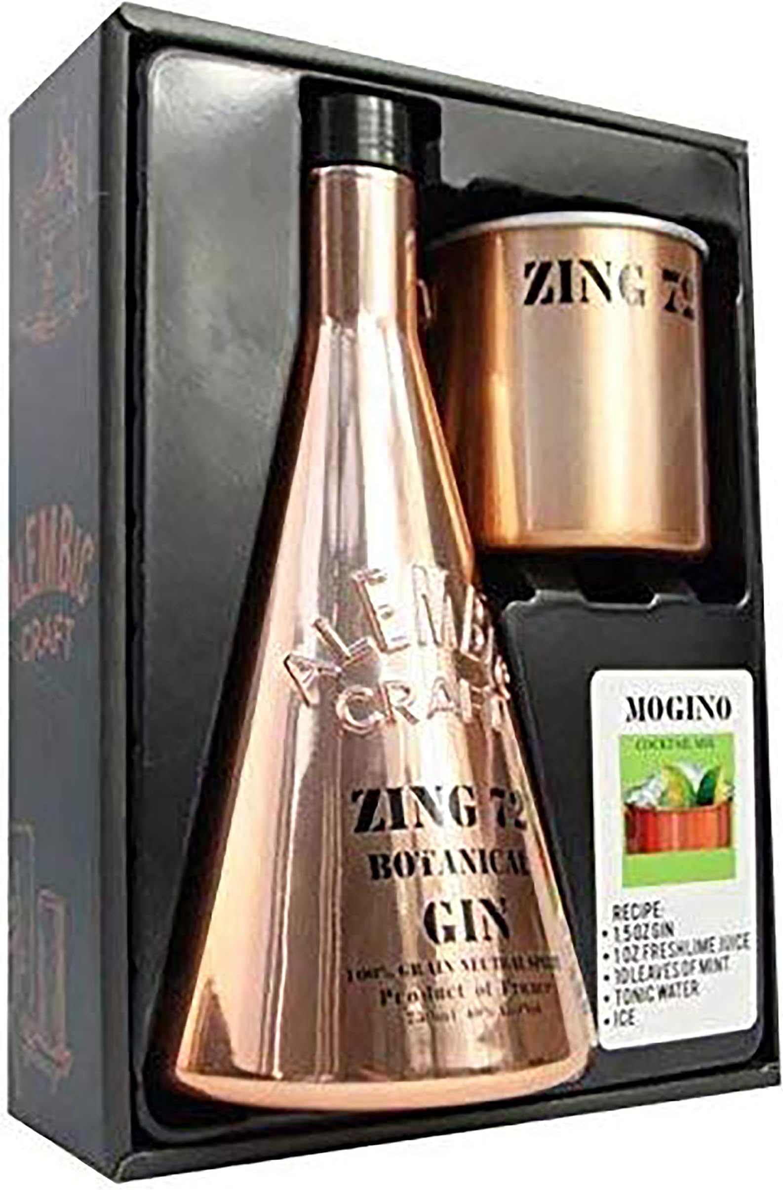 Zing 72 Gin Gift Pack Set, 1 x 70cl
