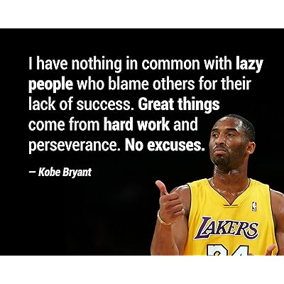 Kobe Bryant Quote On Hard Work Buy Kobe Bryant Quotes-"Great Things Come From Hard Work"- 8 X 10"  -Motivational Basketball Poster Print-Ready To Frame. Home-Office-Locker  Room-Gym Décor. Perfect Wall Art To Inspire Perseverance Online In  Indonesia. B0849Q3Byg