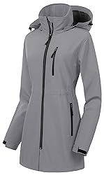 CREATMO US Women's Ladies Active Soft Shell Jacket