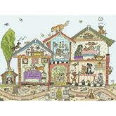 Bothy Threads Counted Cross Stitch Kit - Pooch Palace
