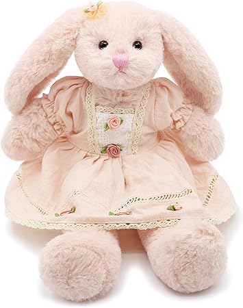 Amazon Oitscute 小さなソフトぬいぐるみ 動物 うさぎ ぬいぐるみ 女の子の赤ちゃん 15インチ ピンク ヴィンテージドレスを着たピンクのウサギ ぬいぐるみ おもちゃ Amazon Oitscute 小さなソフトぬいぐるみ 動物 うさぎ ぬいぐるみ 女の子の赤ちゃん 15インチ ピンク ヴィンテージドレスを着たピンクのウサギ ぬいぐるみ おもちゃ