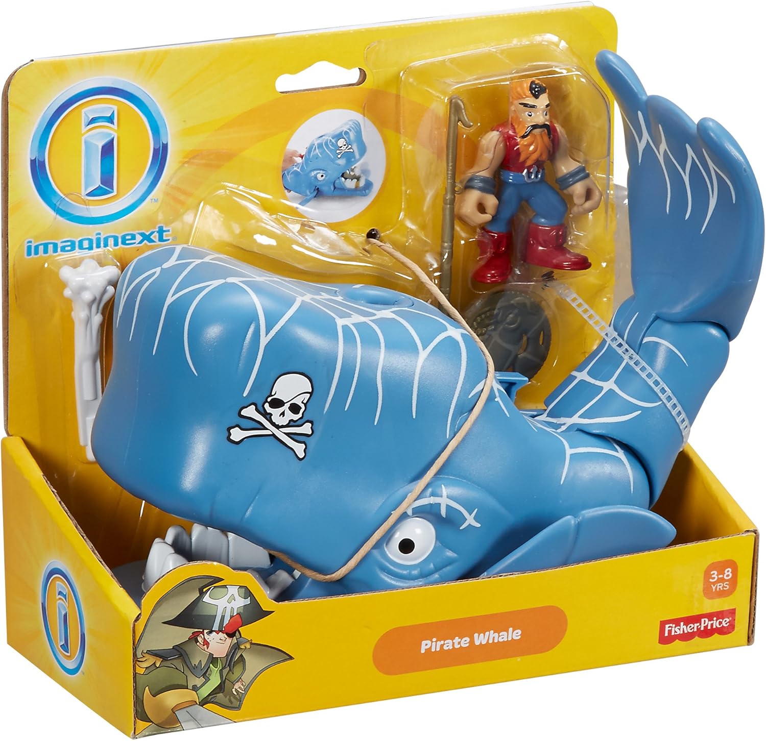 imaginext whale