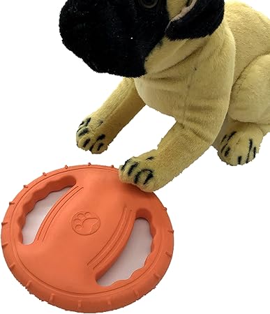 squeaky frisbee dog toy