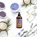 Little Soap Company Organic Lavender Hand Wash 250ml Natural Vegan Cruelty-Free view 3