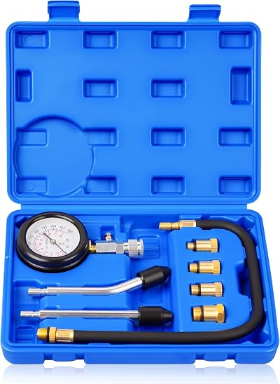 DAYUAN Professional Petrol Engine Compression Tester Kit Set Blue