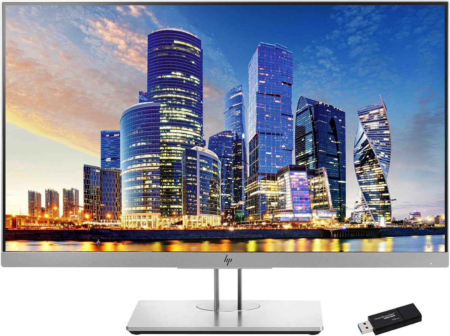 Hewlett Packard 1fh45a8 Aba Elitedisplay E223 21 5 Inch Monitor 2 Pack Buydig Com