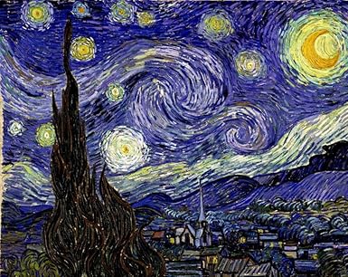 Amazon Co Jp 絵画風 壁紙ポスター はがせるシール式 ゴッホ 星月夜 フィンセント ファン ゴッホ 18年 キャラクロ K Goh 003s1 736mm 585mm 建築用壁紙 耐候性塗料 ホビー 通販