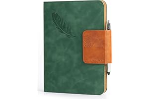 Fuumuui Watercolour Journal 6.5"x9.1", 100% Cotton Watercolour Paper Pad 140LB/300GSM, Cold Pressed 20 Sheets Travel Watercol