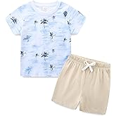 JingleBaBa Toddler Boy Clothes Cute Kids Cotton Summer Outfits Casual Short Sleeve Shorts Set For Boys 1-7 Years