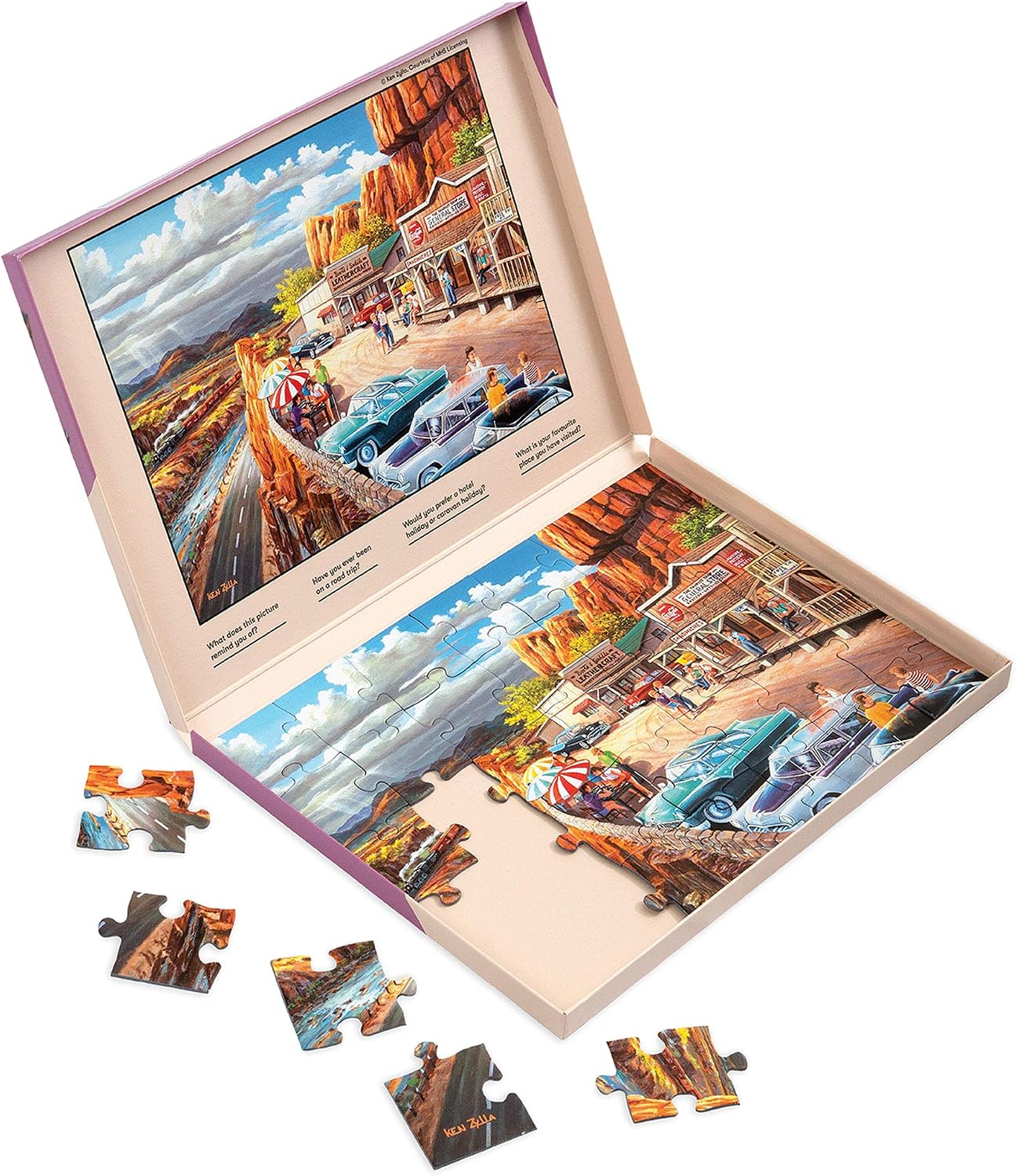 Relish 35 Piece Road Trip Jigsaw Puzzle – Puzzles for People with