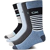 Calvin Klein Men's Crew Dress Socks (4-Pack)