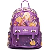 Wondapop Disney Tangled Rapunzel 11" Vegan Leather Fashion Mini Backpack