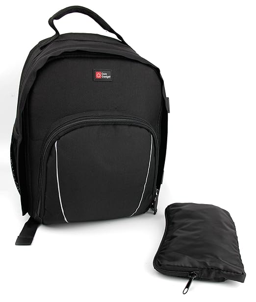 DURAGADGET - Camouflage farbener Rucksack mit verstellbaren Trennwänden und Regenschutz - Ideal für Ihren WowWee 5821 MiP Bal