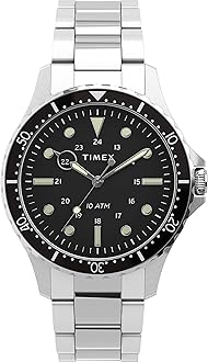 TimexTimex Men's Navi XL 41mm Analog Quartz Stainless Steel 20 Casual Watch